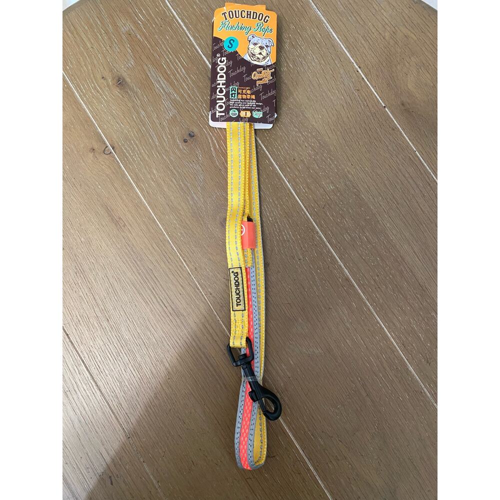 NWT Touchdog Lumiglow 2-in-1 USB Charging LED Dog Leash